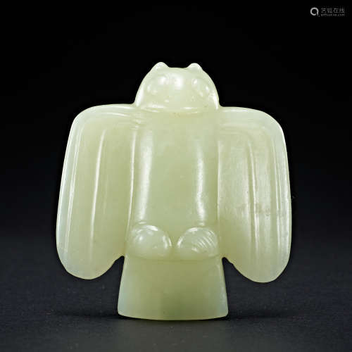 YELLOW JADE OWL, RED MOUNTAIN CULTURE