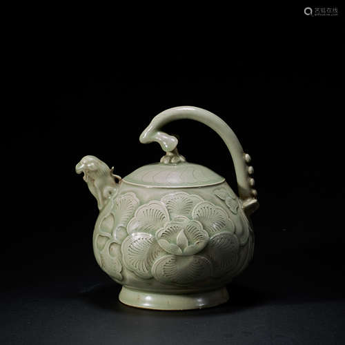 NORTHERN CELADON POT, FIVE DYNASTIES, CHINA