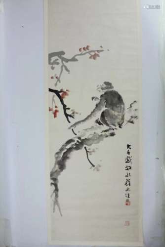 Zhang Daqian's picture of monkey