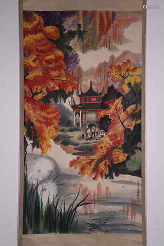 chinese guan shanyue's painting