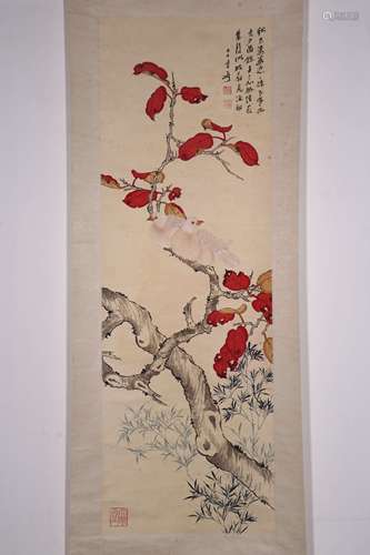 chinese zhang daqian's painting