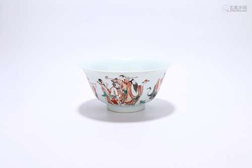 chinese famille rose porcelain bowl