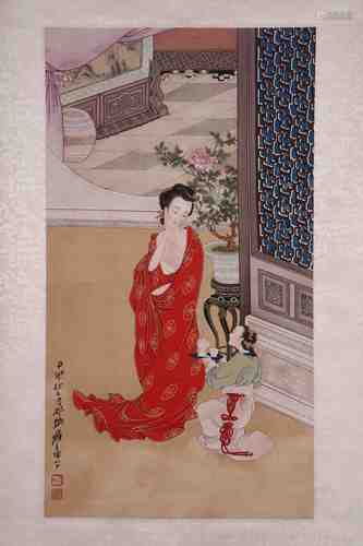 chinese zhang daqian's painting