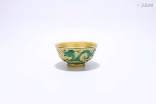 chinese green glazed porcelain 