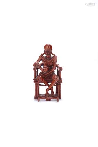 chinese boxwood thin bone arhat