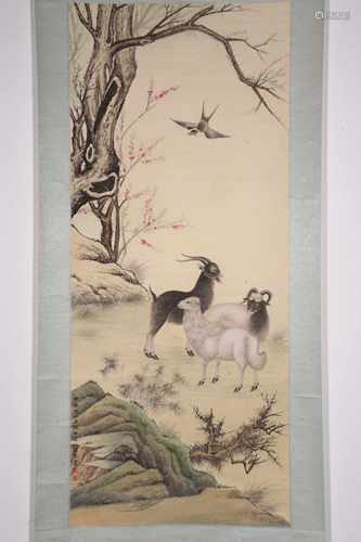 chinese ma jin's painting