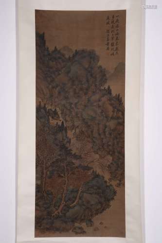 chinese huang ding's painting