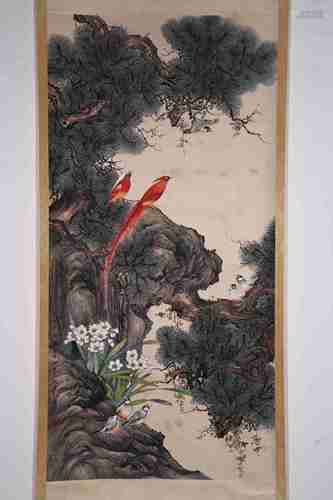 chinese tian shiguang's painting