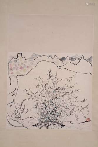 chinese wu guanzhong's painting