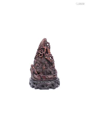 chinese bamboo carving figure