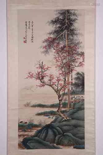 chinese xie zhiliu's painting