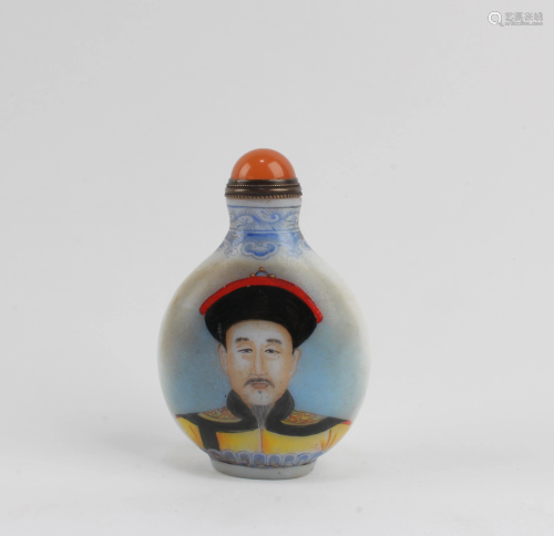 A Peking Glass Snuff Bottle