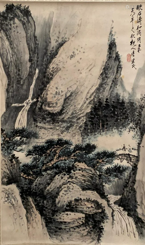 Chinese Hanging Scroll Painting