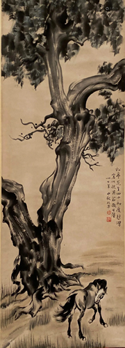 Chinese Hanging Scroll Painting