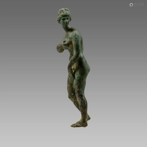 Renaissance period Large Bronze figure of Aphrodite.