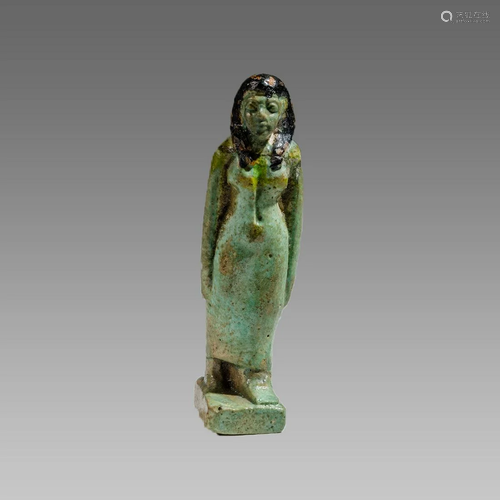 Ancient Egyptian Faience Amulet c.525-300 BC.