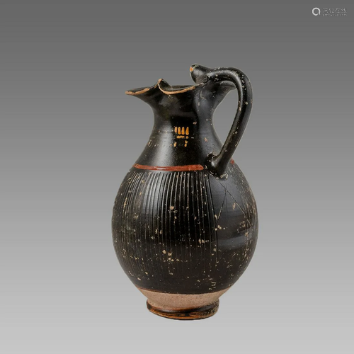 Ancient Greek South Italian Gnathian ware Jug c.4th