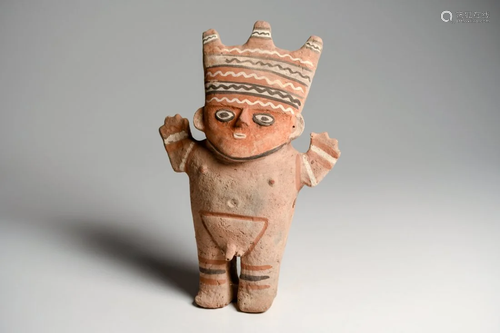 Ancient Pre Columbian Chancay Erotic Male figure