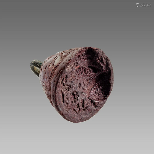 Sasanian Stone Seal c.6th century AD.