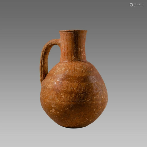 Cypriot Archaic Terracotta Jug c.1000 BC.