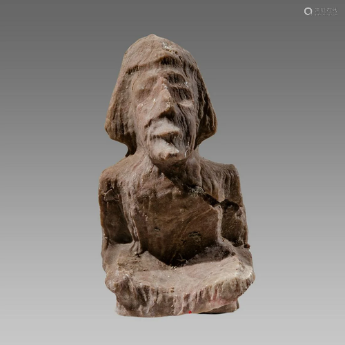 Ancient COSTA RICAN STONE FIGURE C.1000-1400 AD.