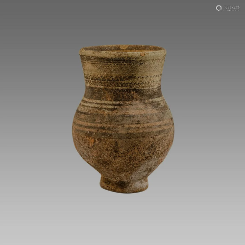Holy land Hellenistic Terracotta Vessel c.200 BC.