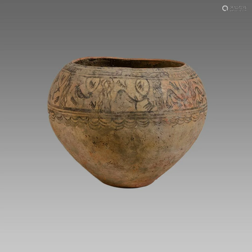 Indus Valley Large Terracotta Bowl c.1000-2000 BC.