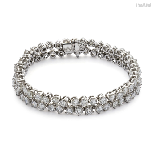 NO RESERVE - DIAMOND BRACELET