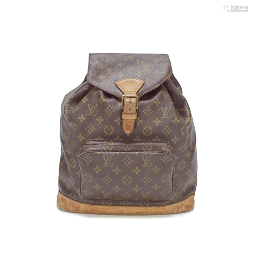 Monogram Montsouris MM Backpack, Louis Vuitton, c.