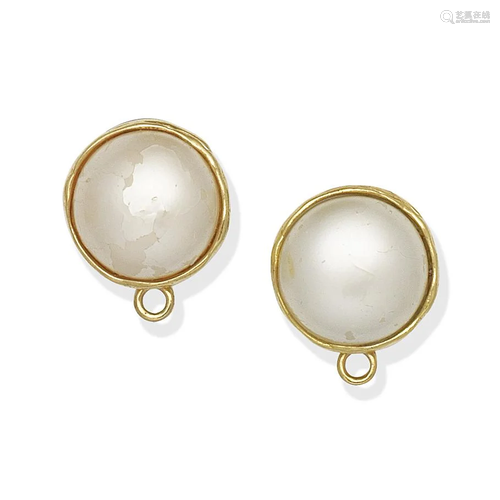 Simulated Pearl Clip on Earrings, Chanel, Spring