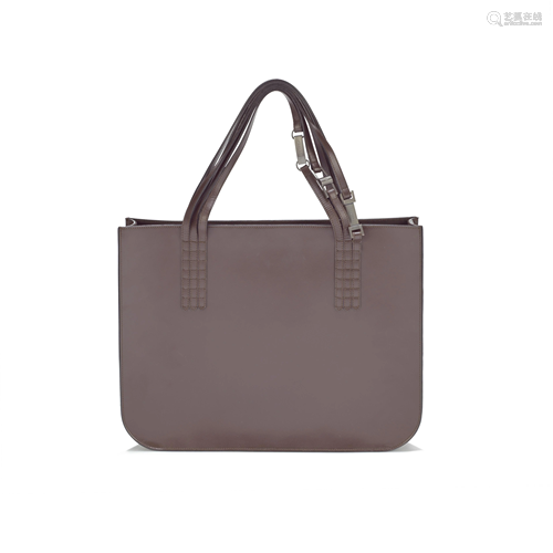 Smooth Brown Leather Tote, Chanel, c. 2000-02,