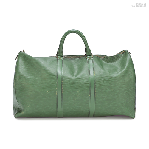 Green Epi Keepall 50, Louis Vuitton, c. 1991,