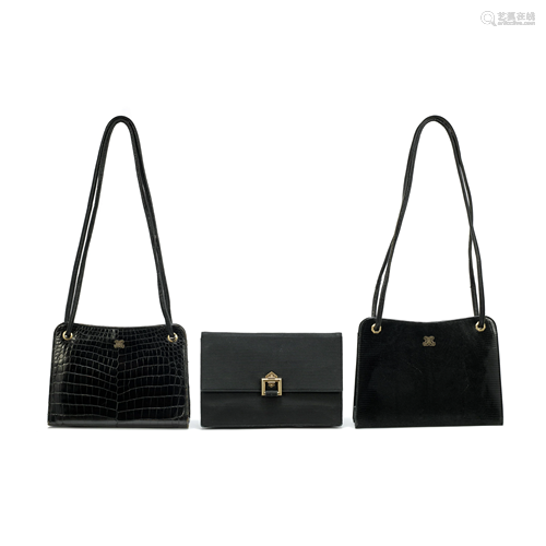 Three Vintage Handbags, Cartier, 1960s,