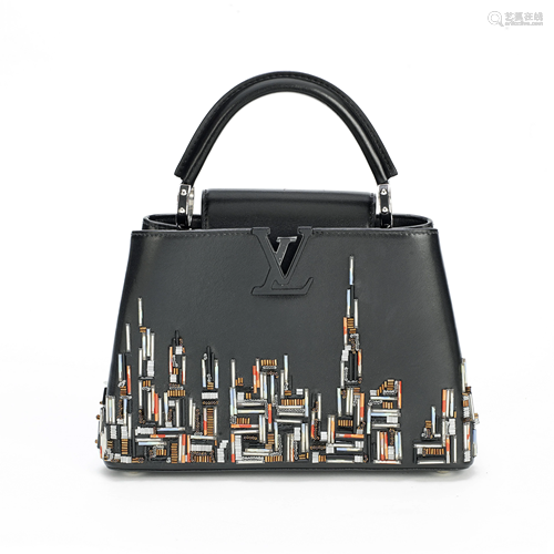 City Beaded Black Capucines BB, Louis Vuitton, c. 2013,