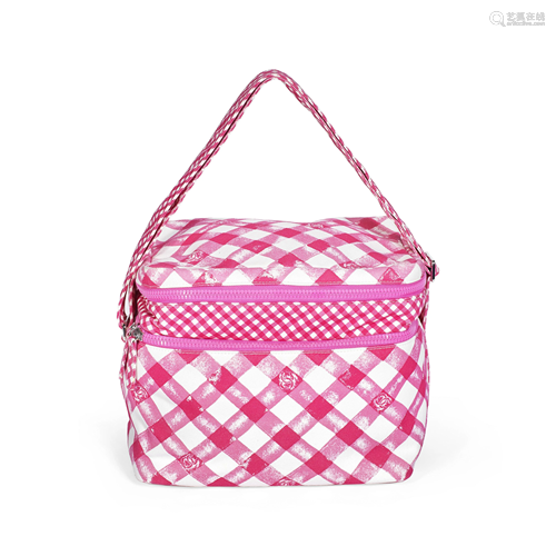 Pink Gingham Lunchbox Bag, Chanel, Resort 2011,