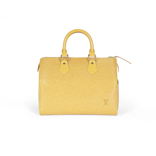 Yellow Epi Speedy 28, Louis Vuitton, c. 1996,