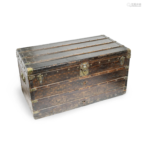 Monogram Steamer Trunk, Louis Vuitton, c. 1910,