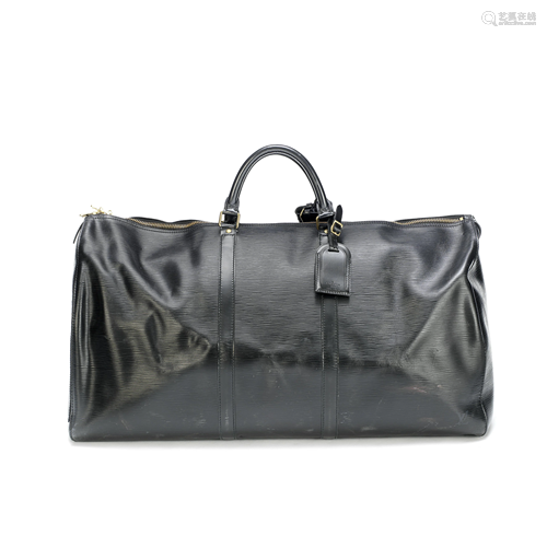 Black Epi Keepall 60, Louis Vuitton, c. 1991,