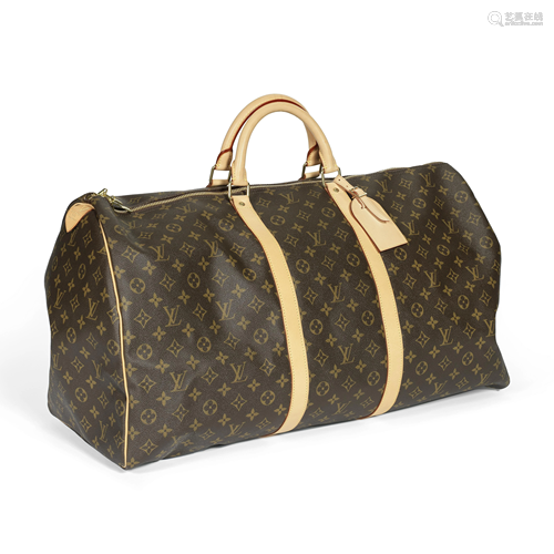 Monogram Keepall 60, Louis Vuitton, c. 2009, (Includes