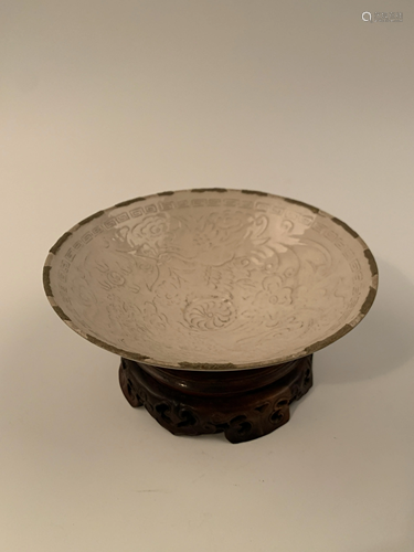 Chinese Ding Kiln Porcelain Dish