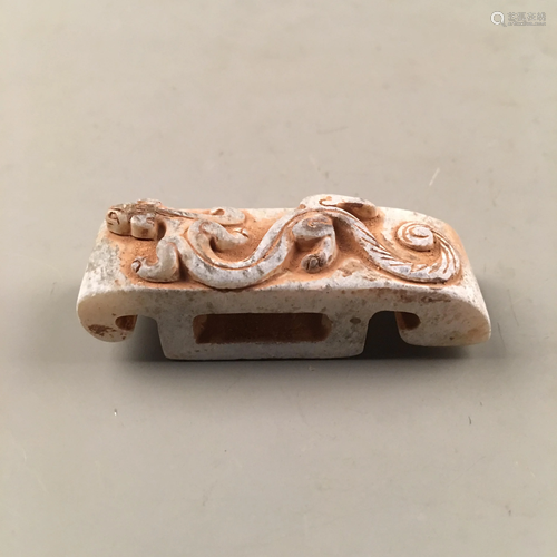 Chinese Archaic Jade 'Rui Shou' Paperweight