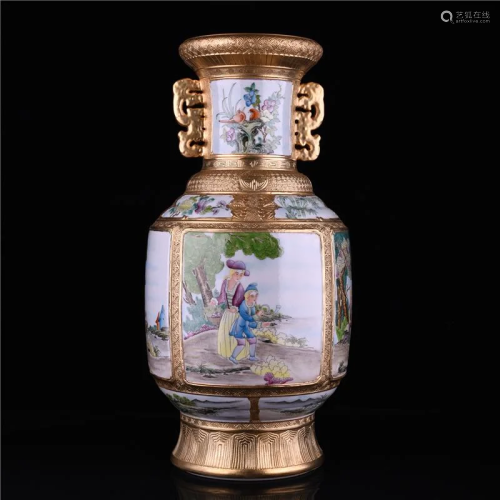 Ancient porcelain, Qianlong period, Qing Dynasty, the