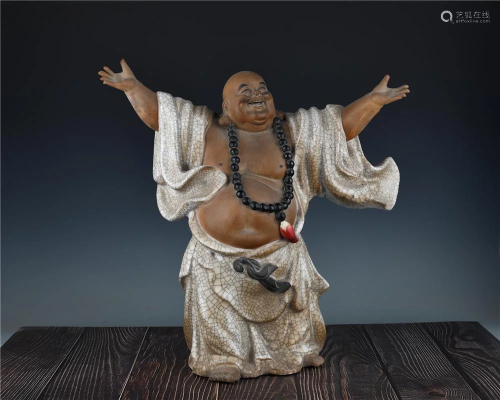 Sculptures of famous masters in the late Qing Dynasty