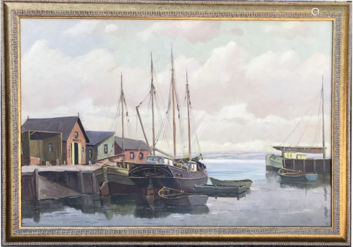 Oil on canvas Signed Anthony Thieme