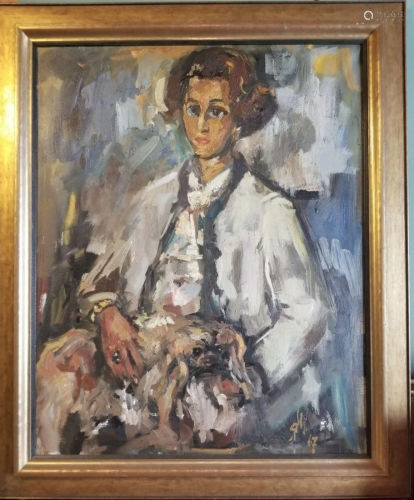 Oil on Canvas Signed Georges Morvan