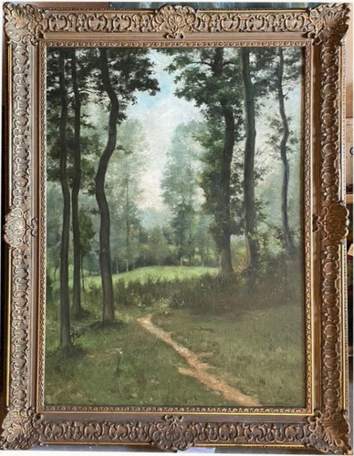 Oil on canvas Signed Charles Francois Daubigny