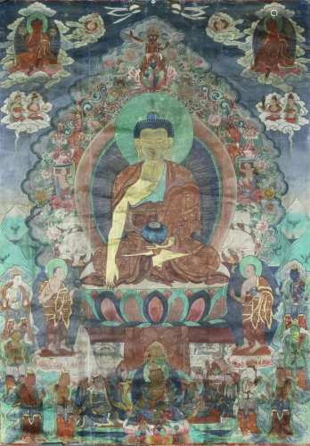 Chinese Tibetan Tangka