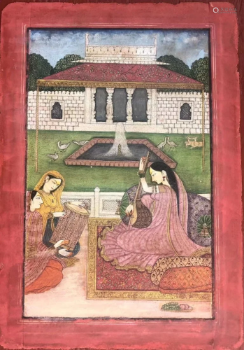 Indian Miniature Painting Pahari
