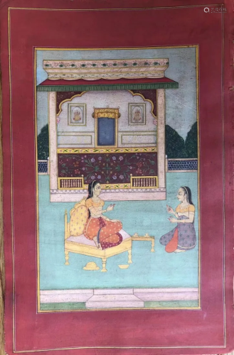 Indian Rajasthani miniature Painting