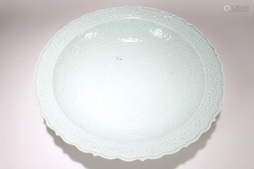 A Chinese Massive Porcelain Plate